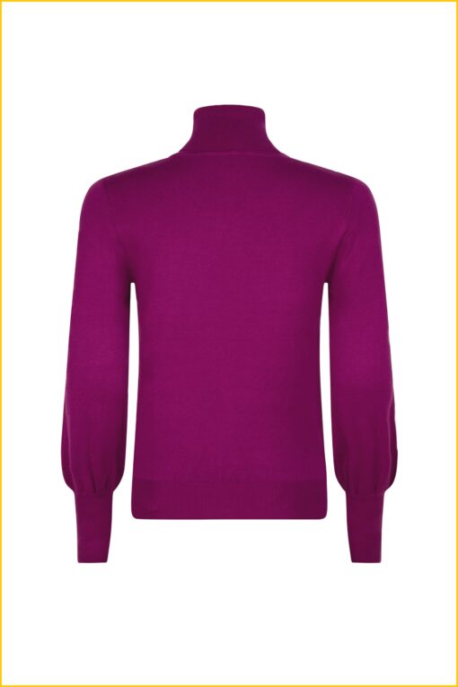 Ydence - Knitted top Mel - YDE220025 purple