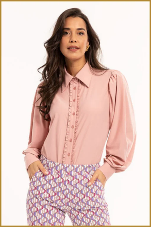 Studio Anneloes - Alice blouse - STU230011 blush