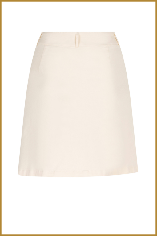 YDENCE - Skirt pearl offwhite -YDE240034