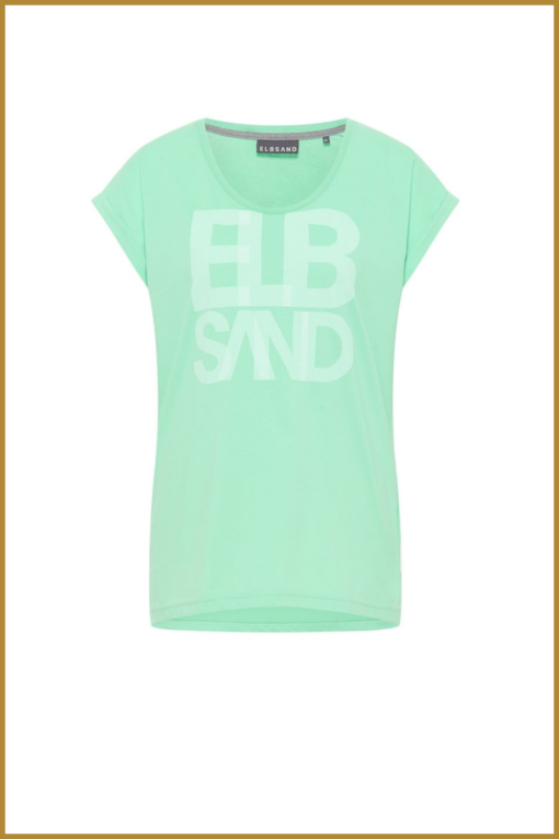 ELBSAND - Eldis tshirt groen-ELB240024