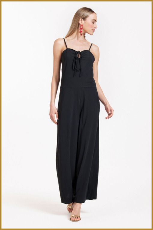 STUDIO ANNELOES - Jumpsuit Macey zwart -STU240074