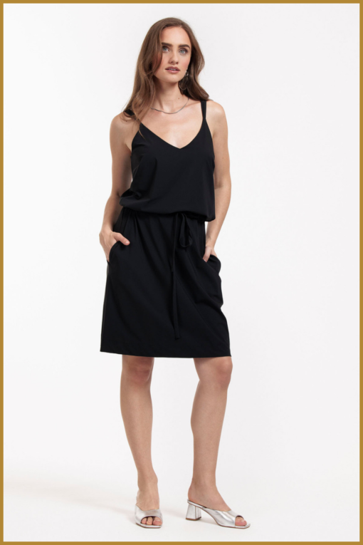 STUDIO ANNELOES - Rustique dress black -STU240049