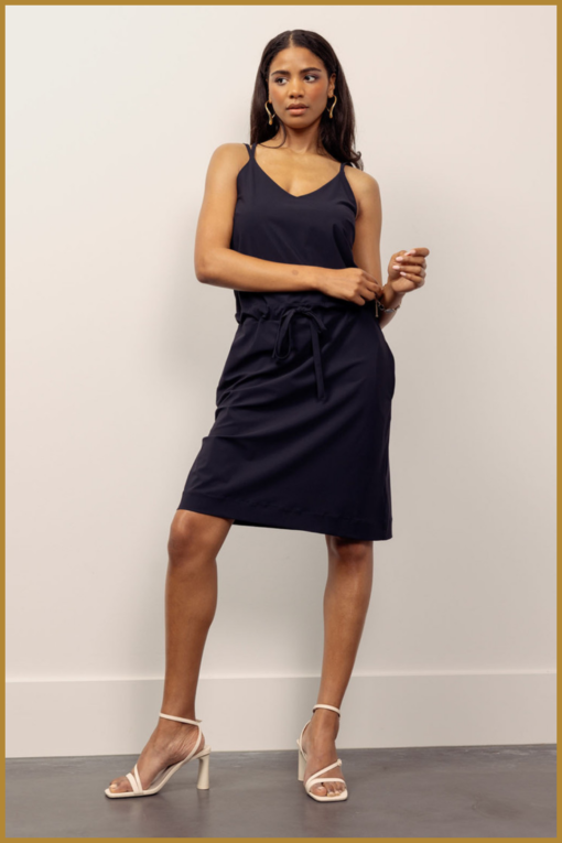 STUDIO ANNELOES - Rutique dress dark blue -STU240048