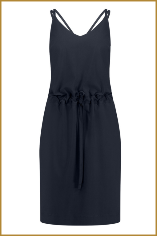 STUDIO ANNELOES - Rutique dress dark blue -STU240048