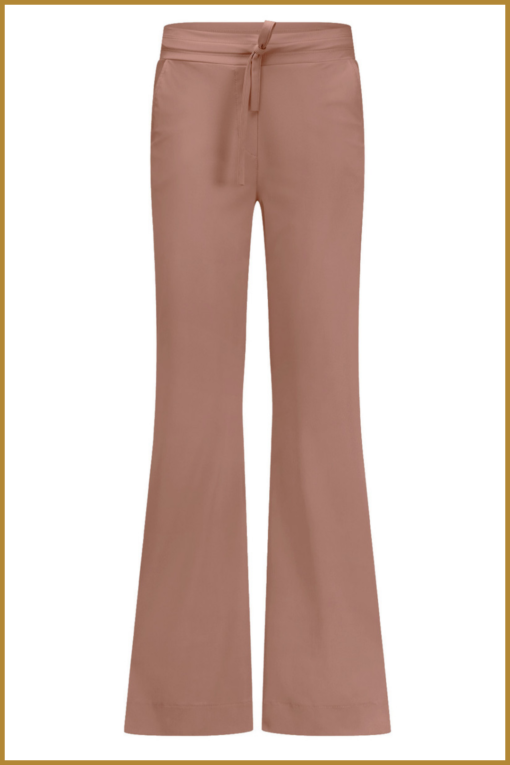 STUDIO ANNELOES - Abigail trousers bruin -STU240095