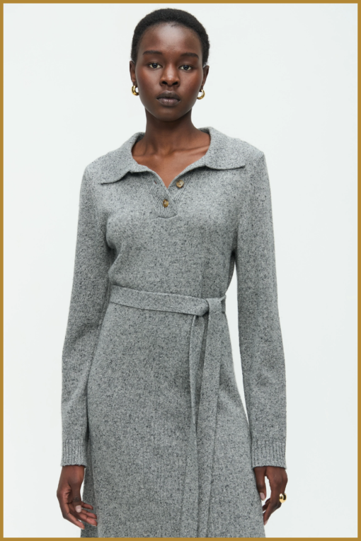 JL wesley dress-grey-JAN240026