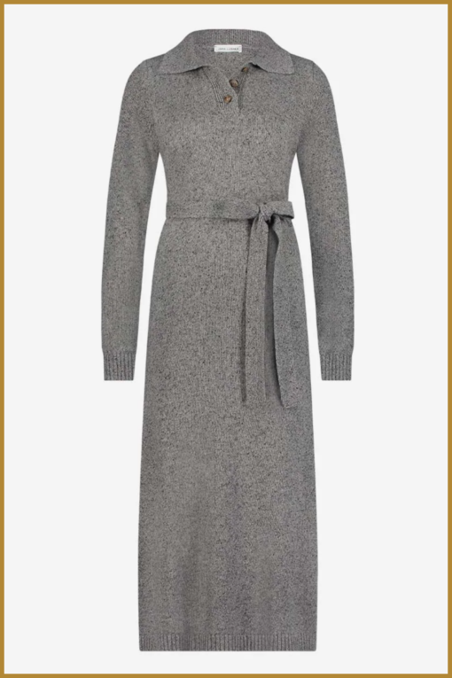 JL wesley dress-grey-JAN240026