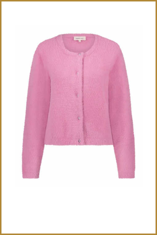 FABIENNE CHAPOT - Kate cardigan pink money-FAB240057