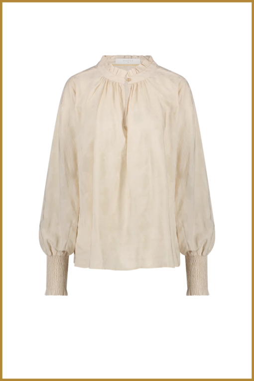 NUKUS - Marbella Blouse Off White -NUK240025