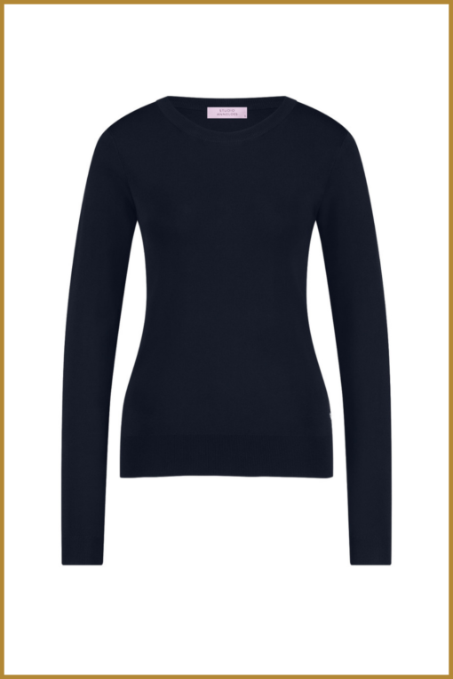 STUDIO ANNELOES - Lana pullover dark blu -STU240313