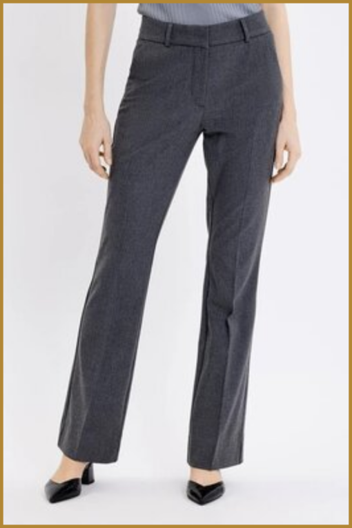 FIVE UNITS - Pantalon Clara 871 dark grey-FIU240046