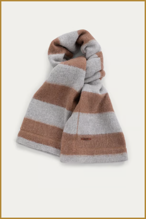 MSCW scarf- camel dessin-MOS2400126