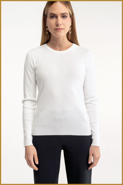 STUDIO ANNELOES- Lana pullover offwhite -STU240312