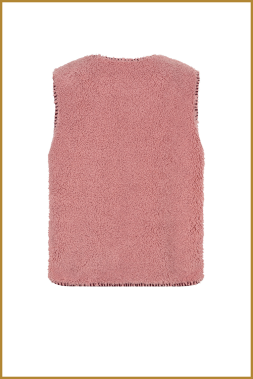 YDENCE - Gilet Evelynn pink -YDE240050