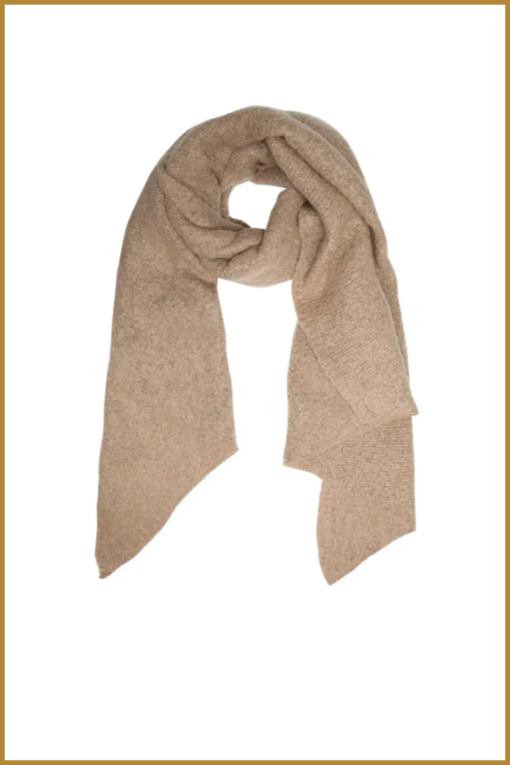 INUZ -Zachte wintersjaal beige -YEH240007