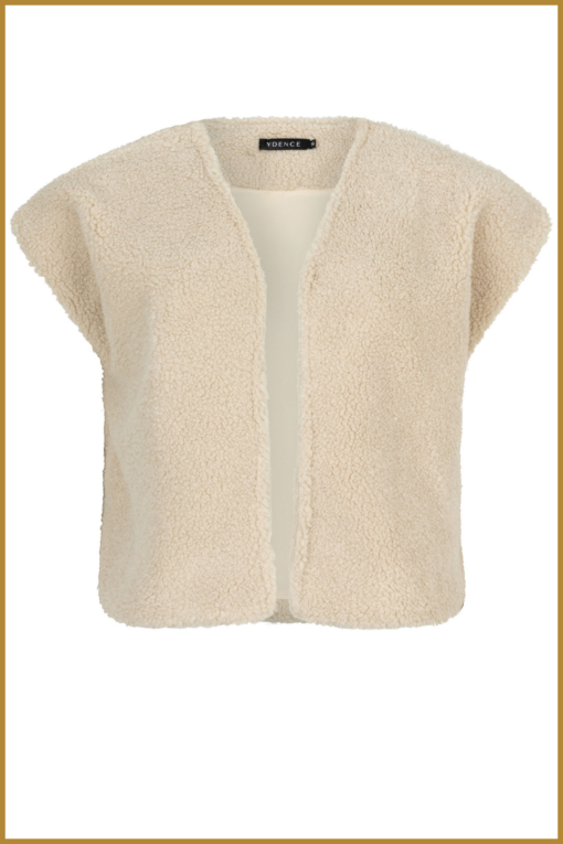 YDENCE - Gilet Sophie offwhite -YDE240046