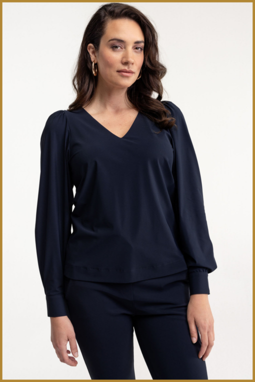 STUDIO ANNELOES - Les top dark blue -STU240345