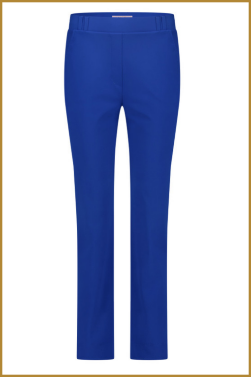 STUDIO ANNELOES-Anne bonded trousers-blauw-STU250004 - Afbeelding 2