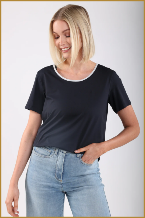 NUKUS-Tirza top-Navy-NUK250005