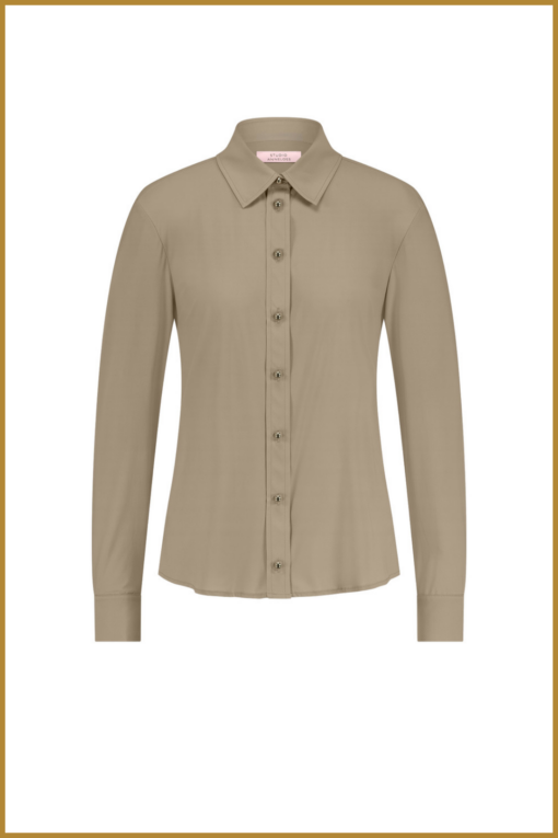 STUDIO ANNELOES-Bobby gold blouse-STU250033 - Afbeelding 2