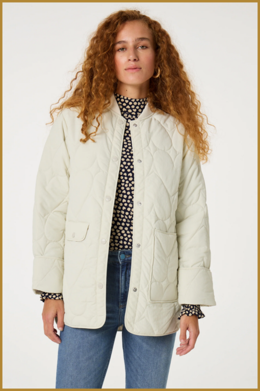 Fabienne Chapot-Xander jacket-Cosy white-FAB250002