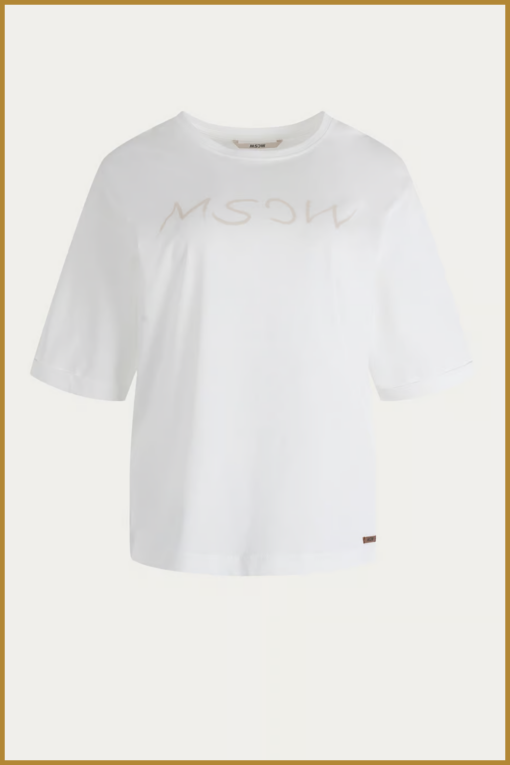 MSCW-T-shirt Spray-Off white-MOS250014