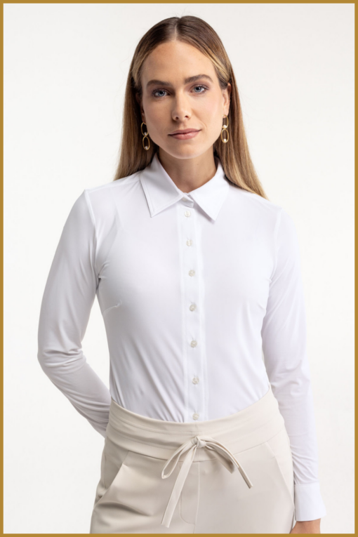 STUDIO ANNELOES-Poppy blouse wit-STU250038