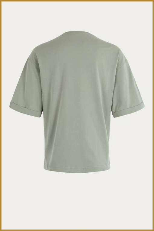 MSCW-T-shirt Spray-Sea green solid-MOS250015 - Afbeelding 2